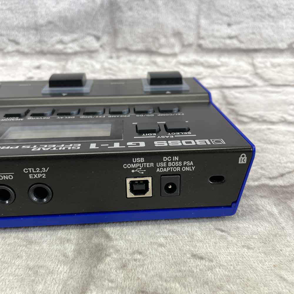 Used:  Boss GT-1 Guitar Effects Processor