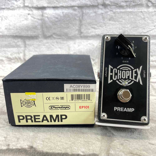 Used: Dunlop EP101 Echoplex Preamp Guitar Pedal – Flipside Music