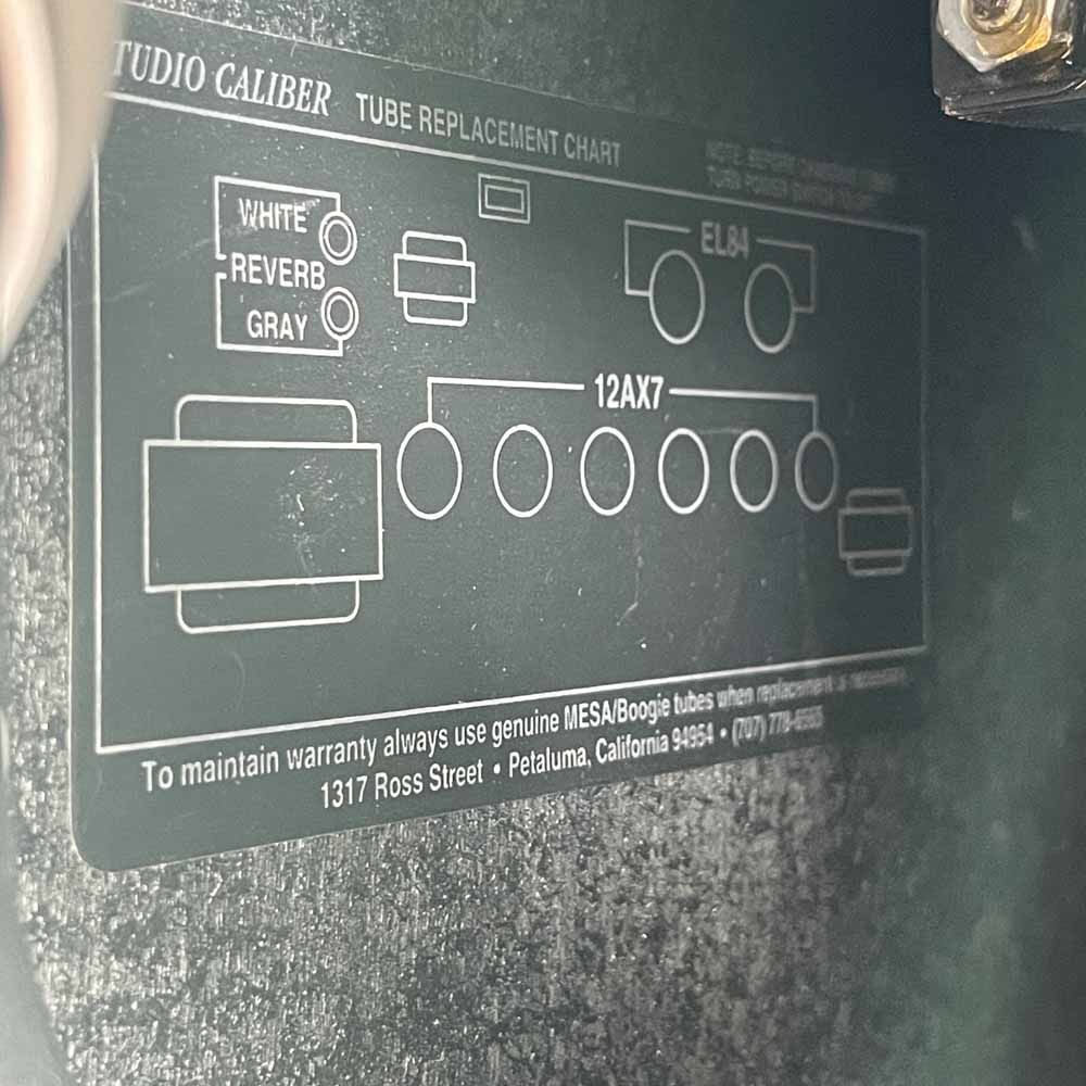 Used:  Mesa Boogie Studio Caliber DC-2 - 2-Channel 25 Watt 1x12 Combo Amp