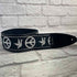 Souldier  2.5" Torpedo Leather Guitar Strap - Peace Dove Black/White