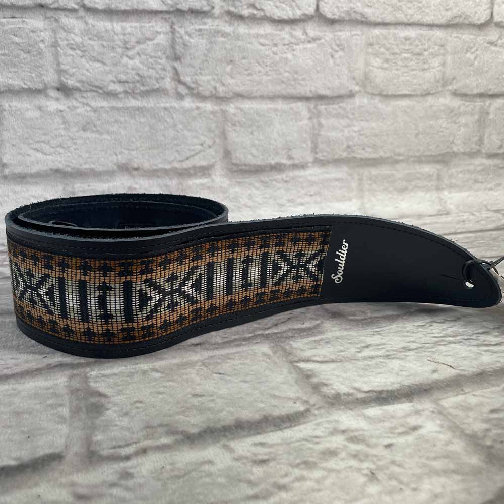 Souldier Zapata 2.5" Torpedo Leather Guitar Strap