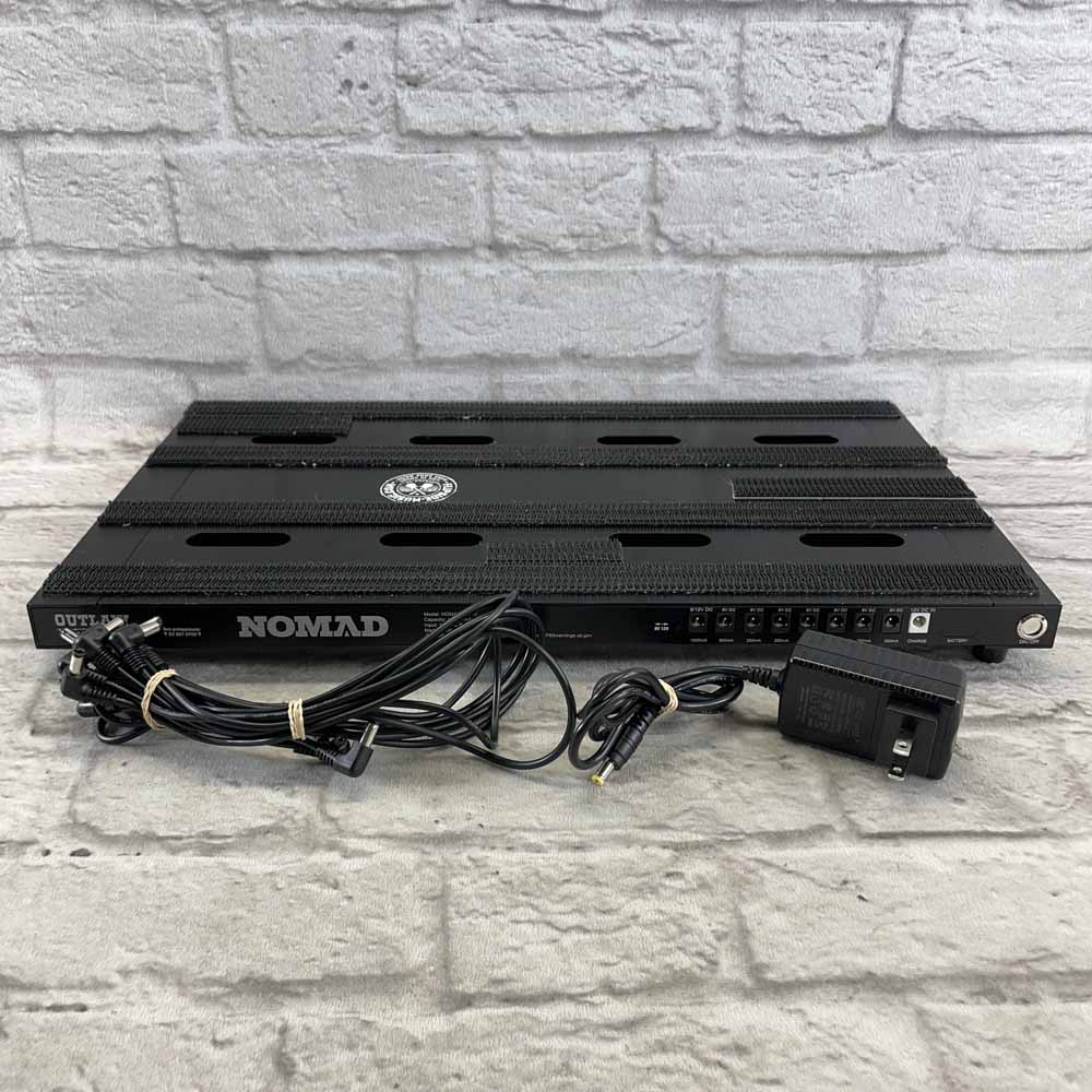 Used:  Outlaw Effects NOMAD-ISO-M Rechargeable Powered Pedalboard