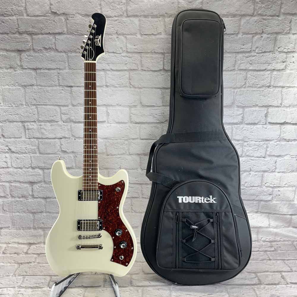 Used:  Guild Guitars Jetstar ST Solid-Body Electric Guitar – Vintage White