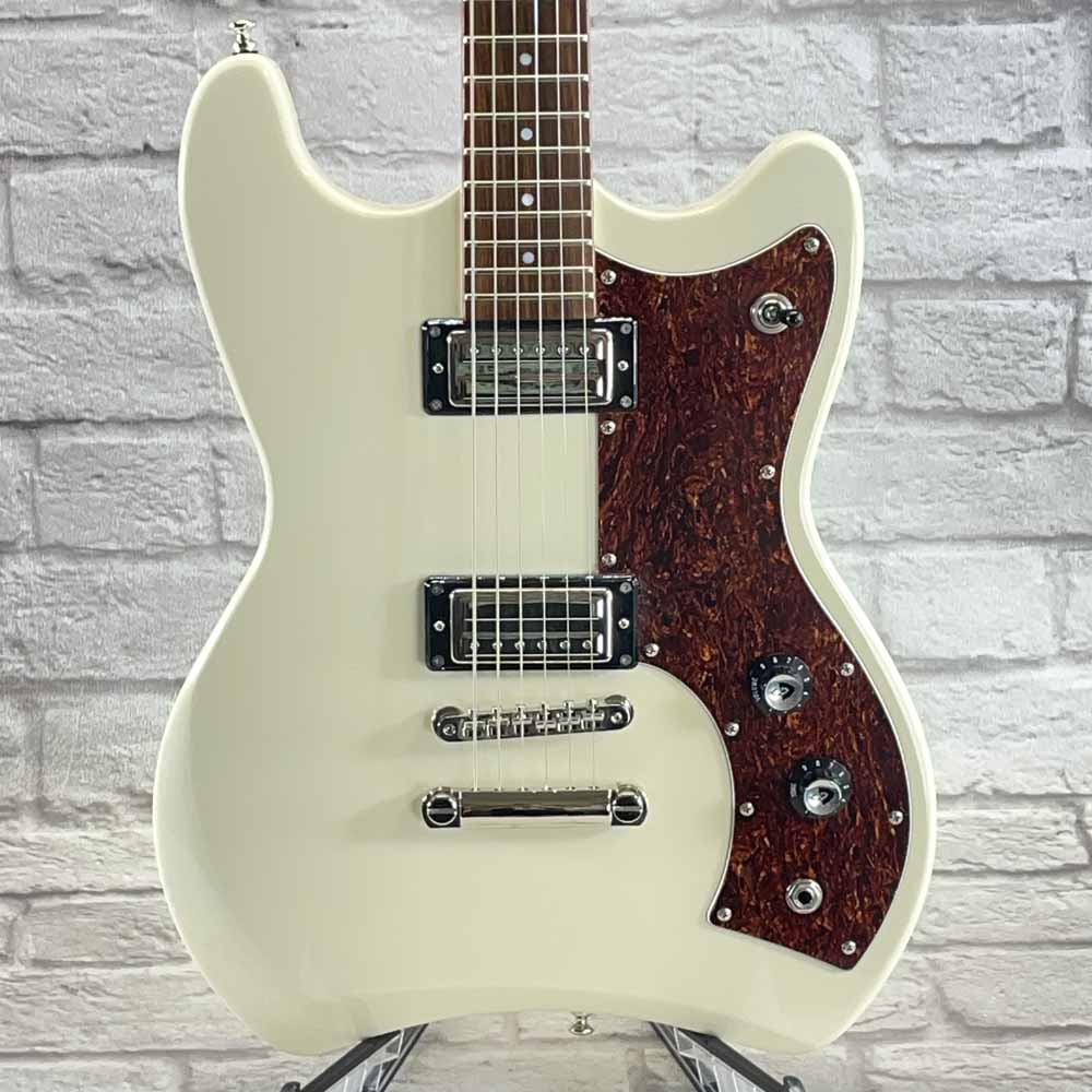 Used:  Guild Guitars Jetstar ST Solid-Body Electric Guitar – Vintage White