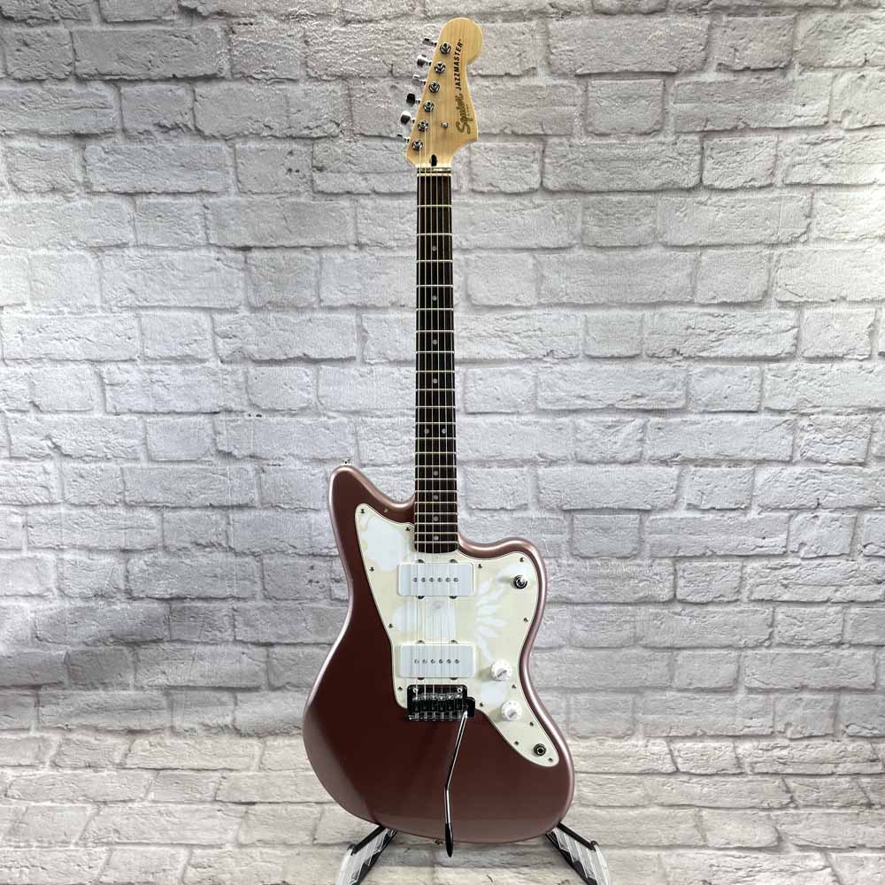 Used:  Squier Affinity Jazzmaster Electric Guitar - Burgundy Mist Metallic