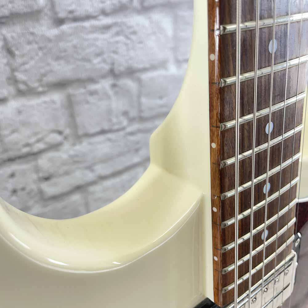Used:  Guild Guitars Jetstar ST Solid-Body Electric Guitar – Vintage White