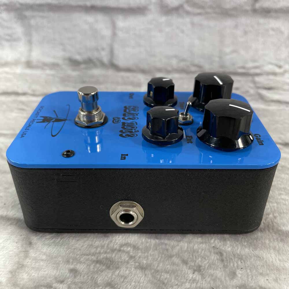 Used:  J.Rockett Audio Blue Note OD Overdrive Pedal - Blue