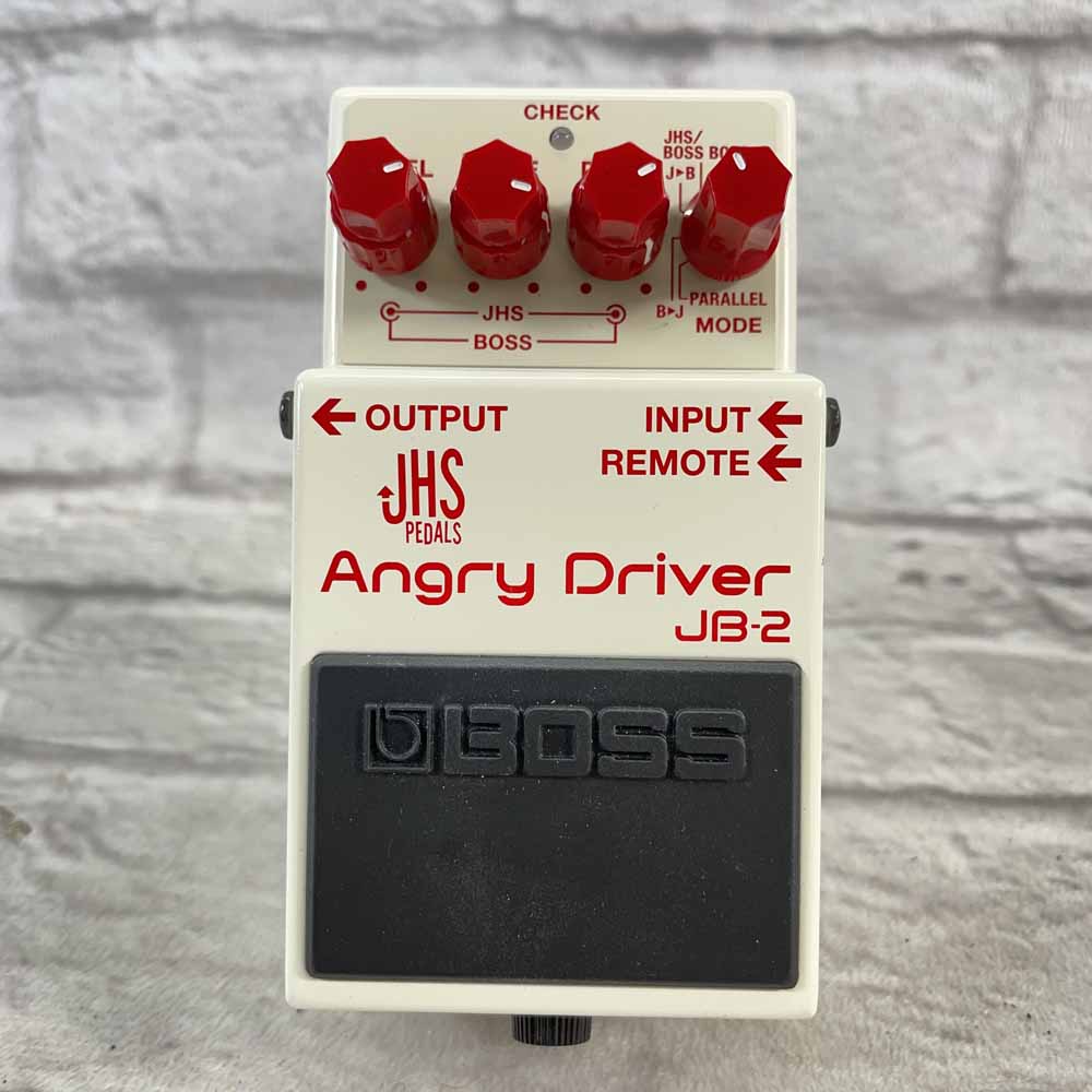 Used:  Boss JB-2 Angry Driver Overdrive Pedal