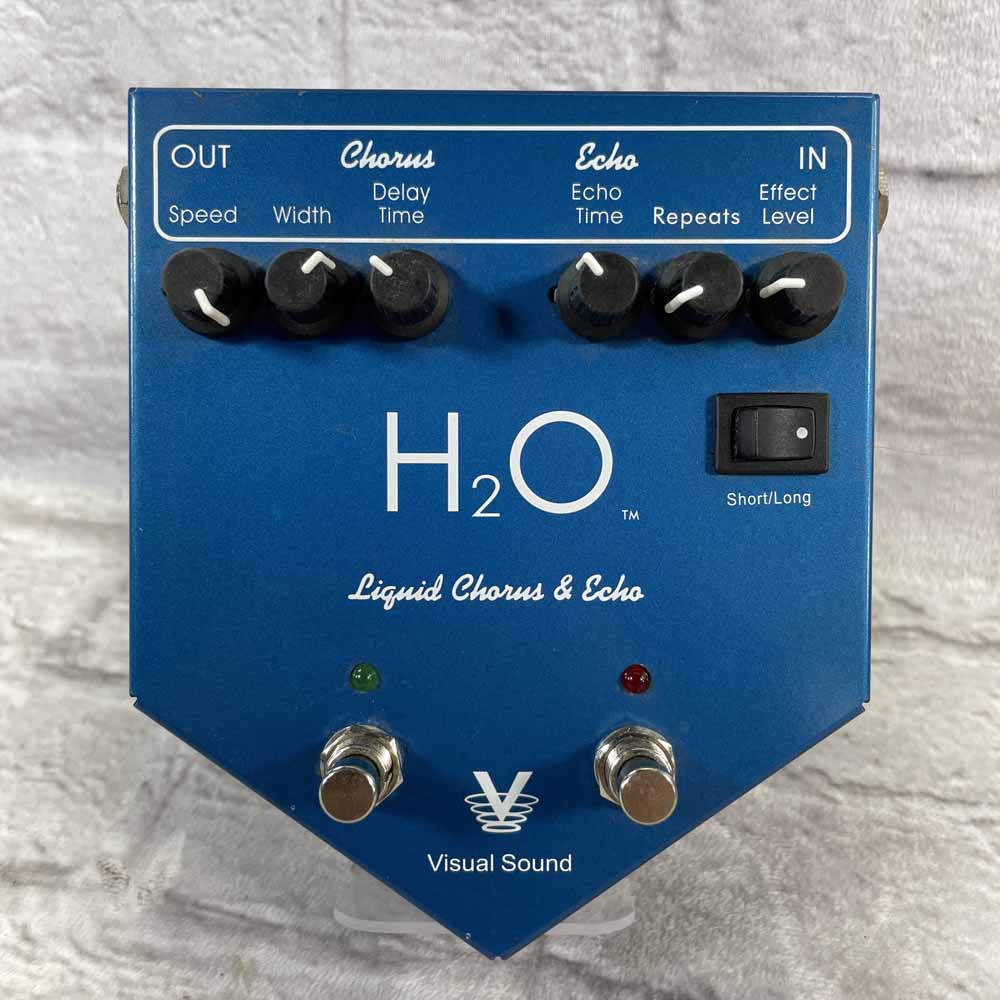 Used:  Visual Sound H2O Liquid Chorus and Echo V1