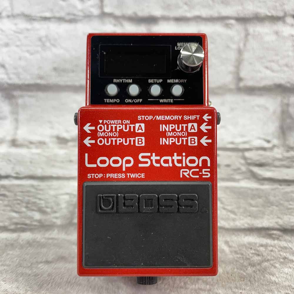 Used:  Boss RC-5 Loop Station