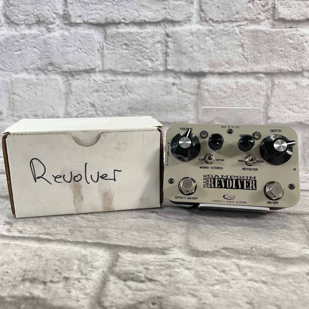 Used:  J.Rockett Audio Mark Sampson Revolver 2010s