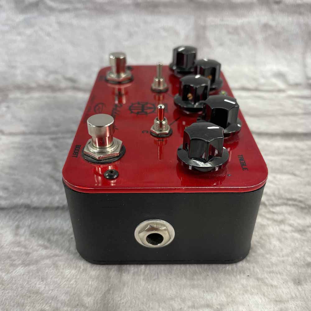 Used:  J.Rockett Audio Allan Holdsworth Overdrive Pedal 2010s - Red