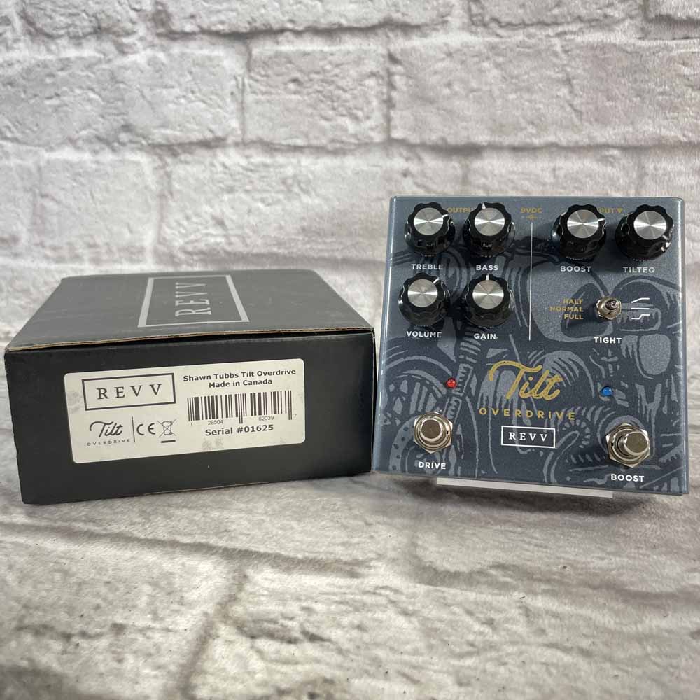 Used:  Revv Amplification Shawn Tubbs Tilt Overdrive Pedal