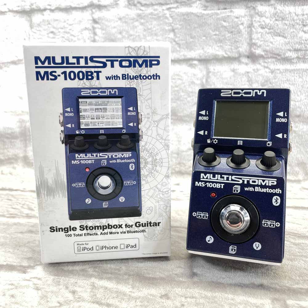 Used:  Zoom MS-100BT Multi-Stomp Effects Pedal