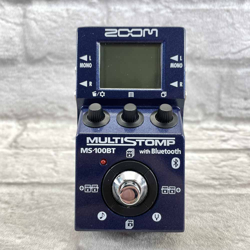 Used:  Zoom MS-100BT Multi-Stomp Effects Pedal