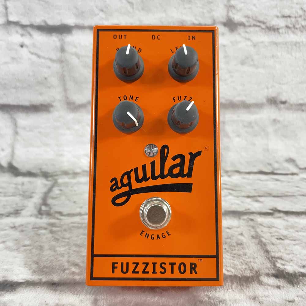 Used:  Aguilar Fuzzistor Bass Fuzz Pedal