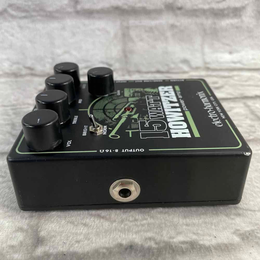 Used:  Electro-Harmonix 15 Watt Howitzer Power Amp Pedal