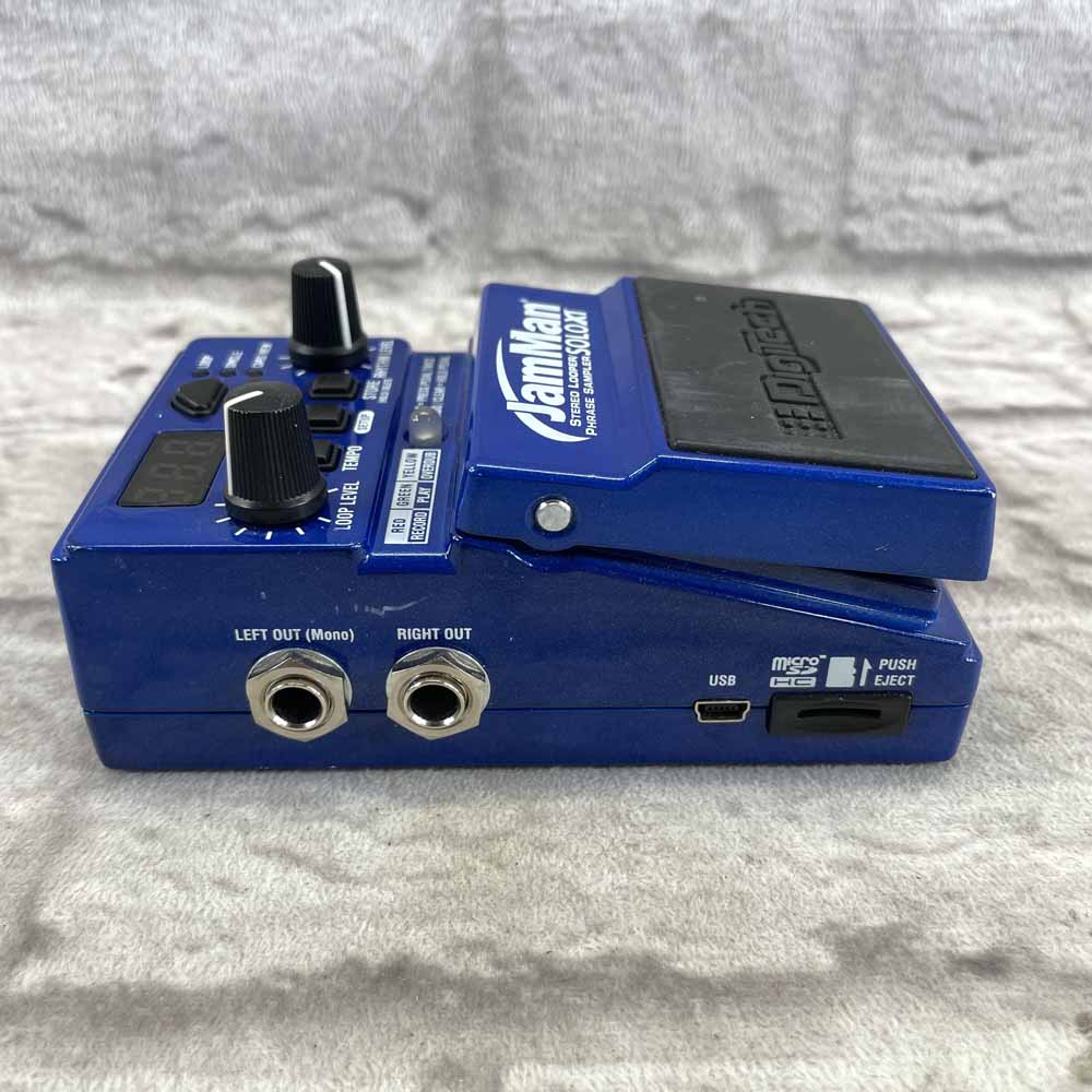 Used:  DigiTech JamMan Solo XT Stereo Looper/Phrase Sampler