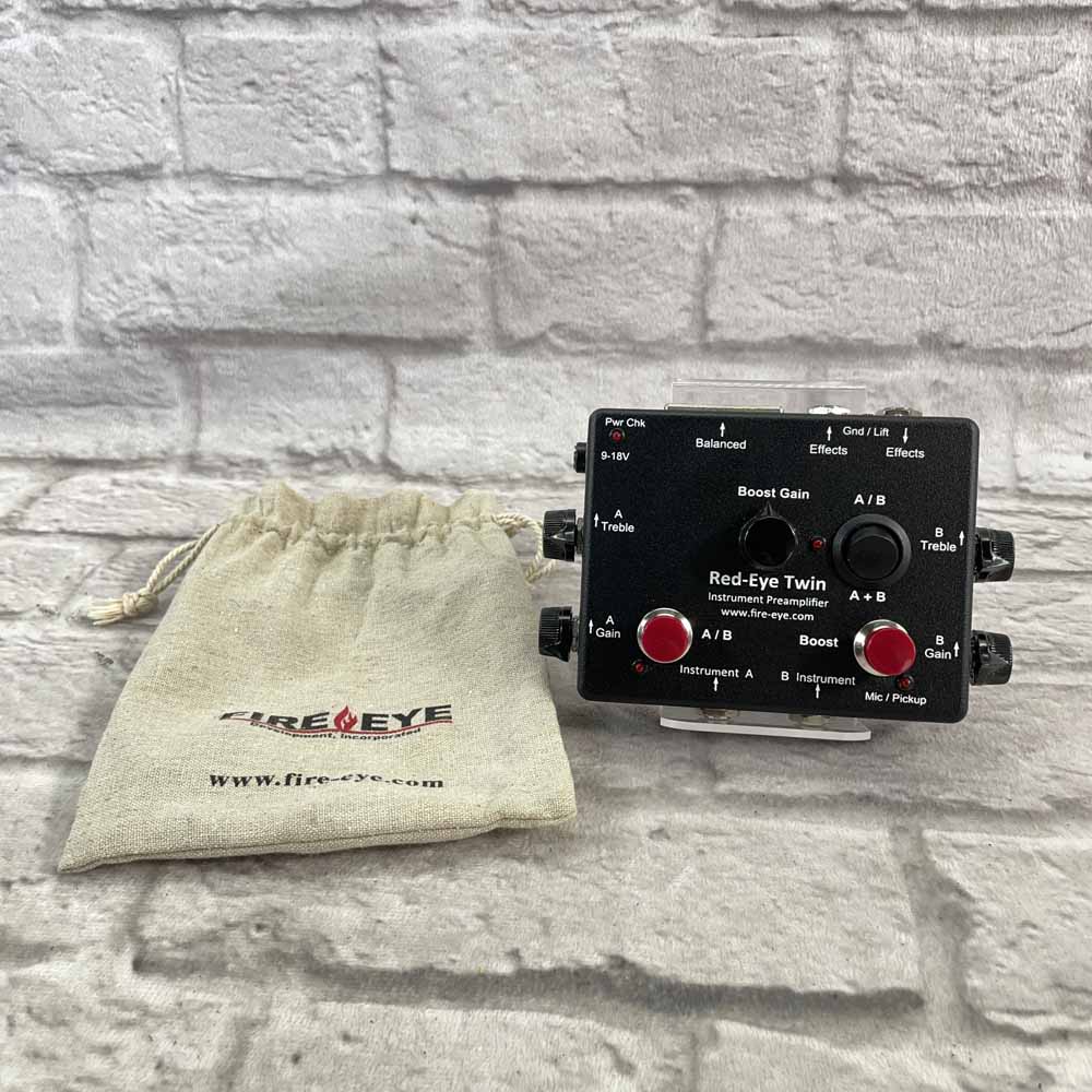 Used:  Fire-Eye Red-Eye Twin Preamp