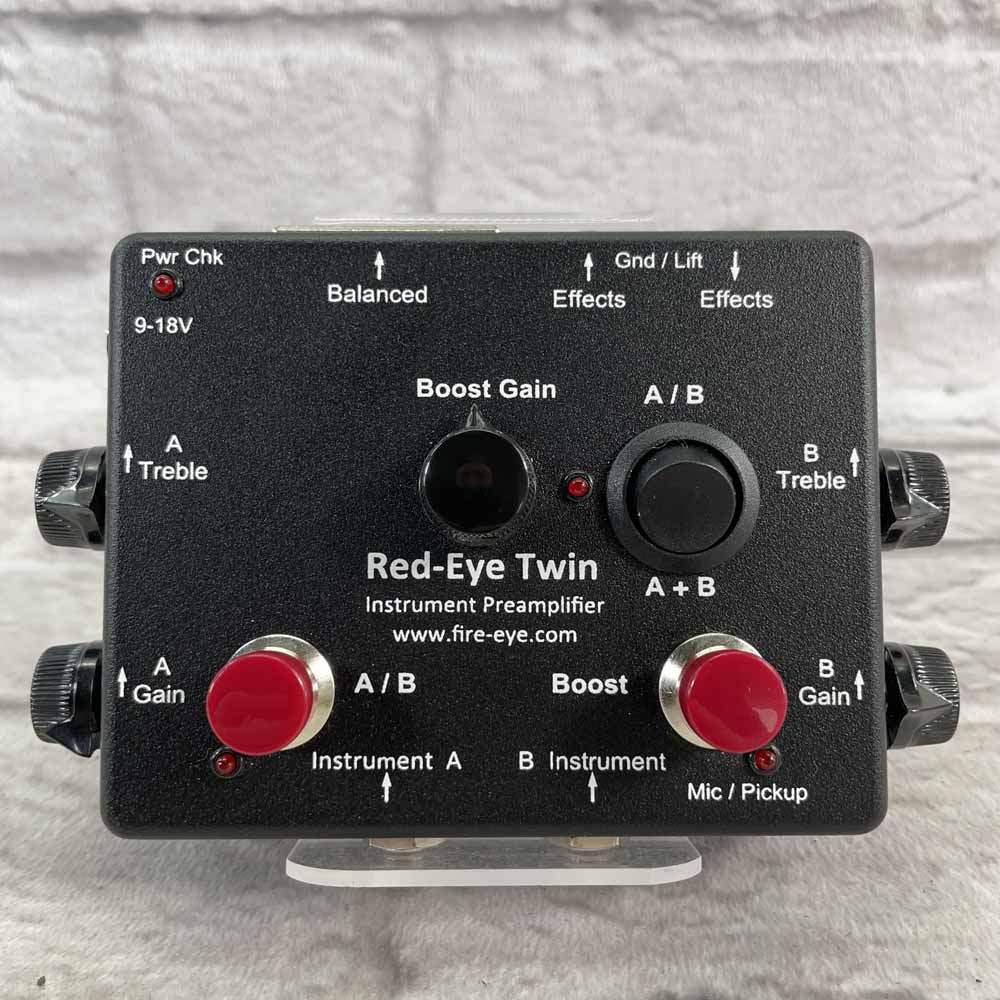 Used:  Fire-Eye Red-Eye Twin Preamp