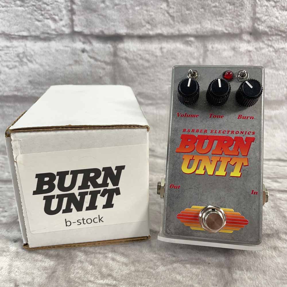 Used:  Barber Electronics Burn Unit Overdrive Pedal