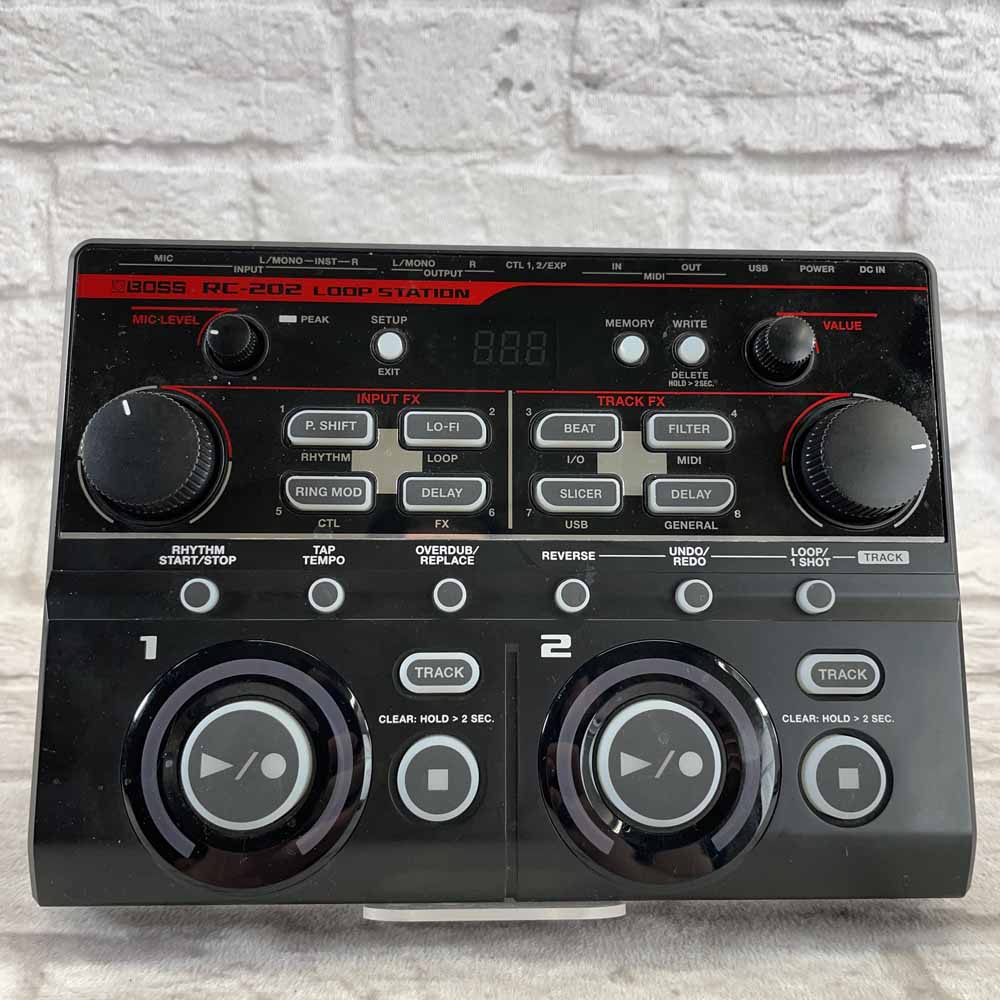 Used:  Boss RC-202 Loop Station
