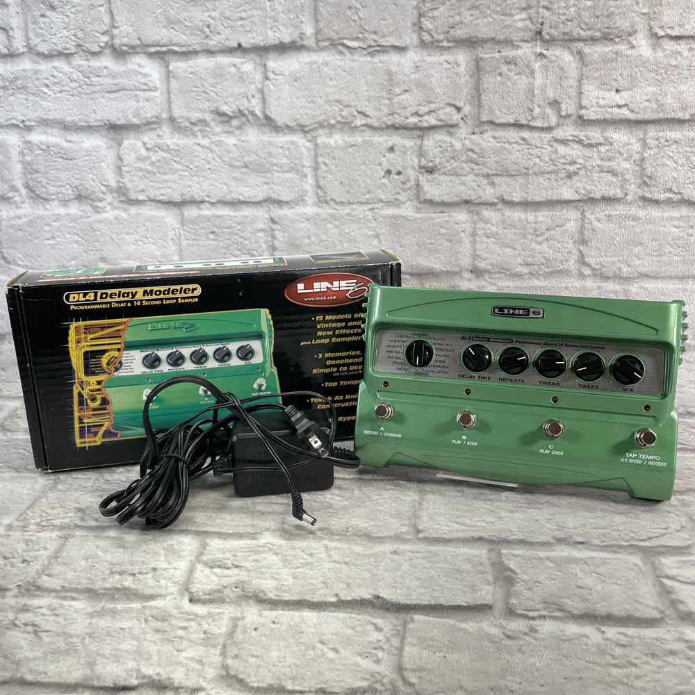 Used:  Line 6 DL4 V1 Delay Modeler