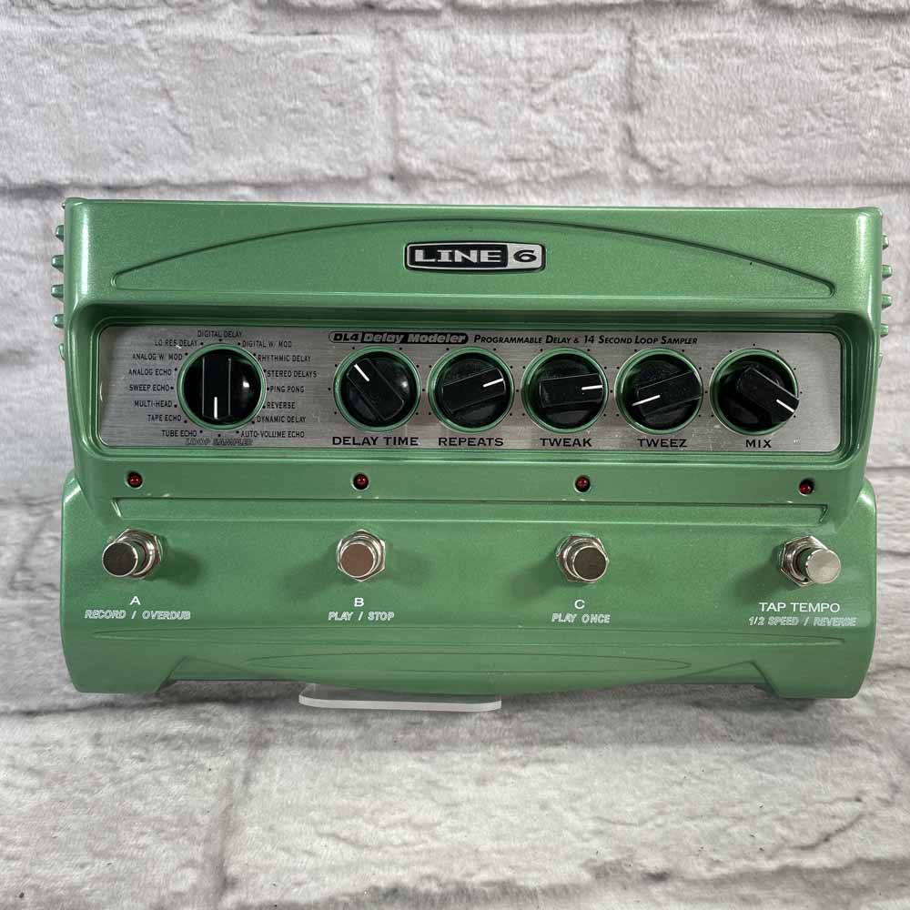 Used:  Line 6 DL4 V1 Delay Modeler