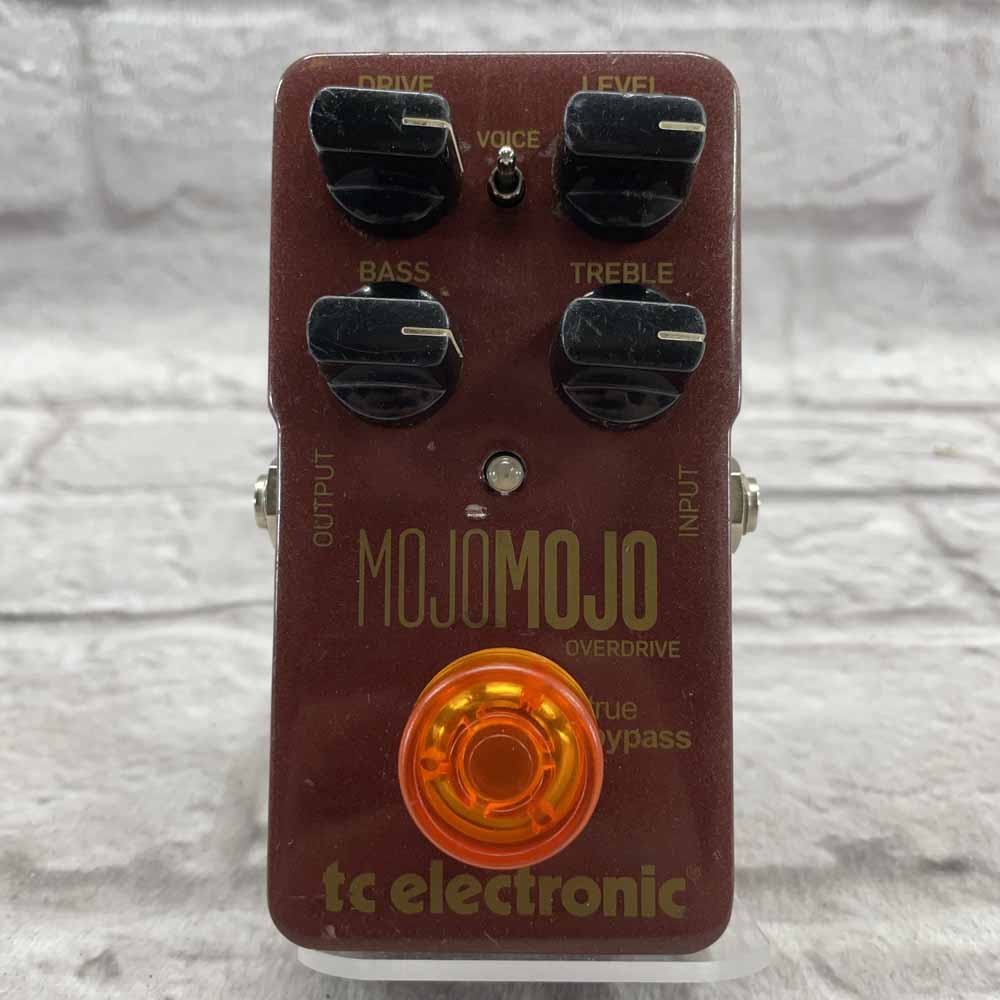 Used:  TC Electronic MojoMojo Overdrive Pedal