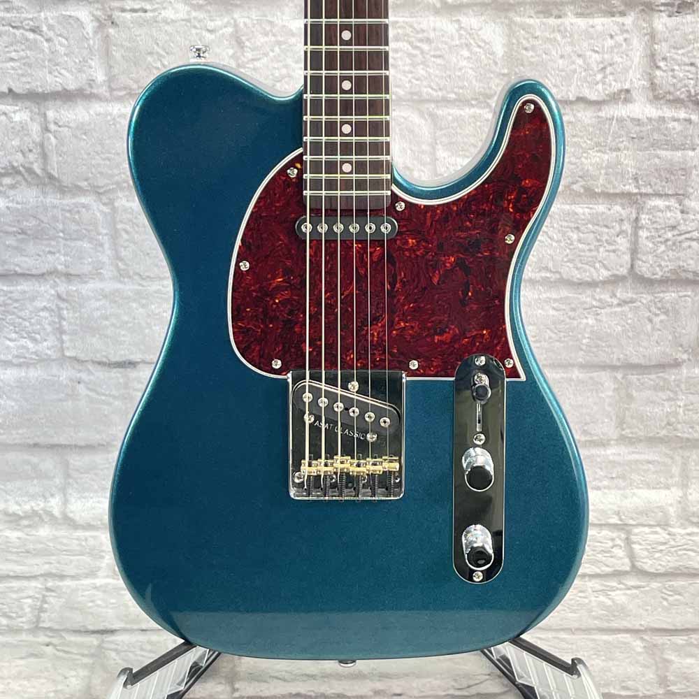 Used:  G&L Guitars ASAT Classic Tribute Series - Emerald Blue Metallic