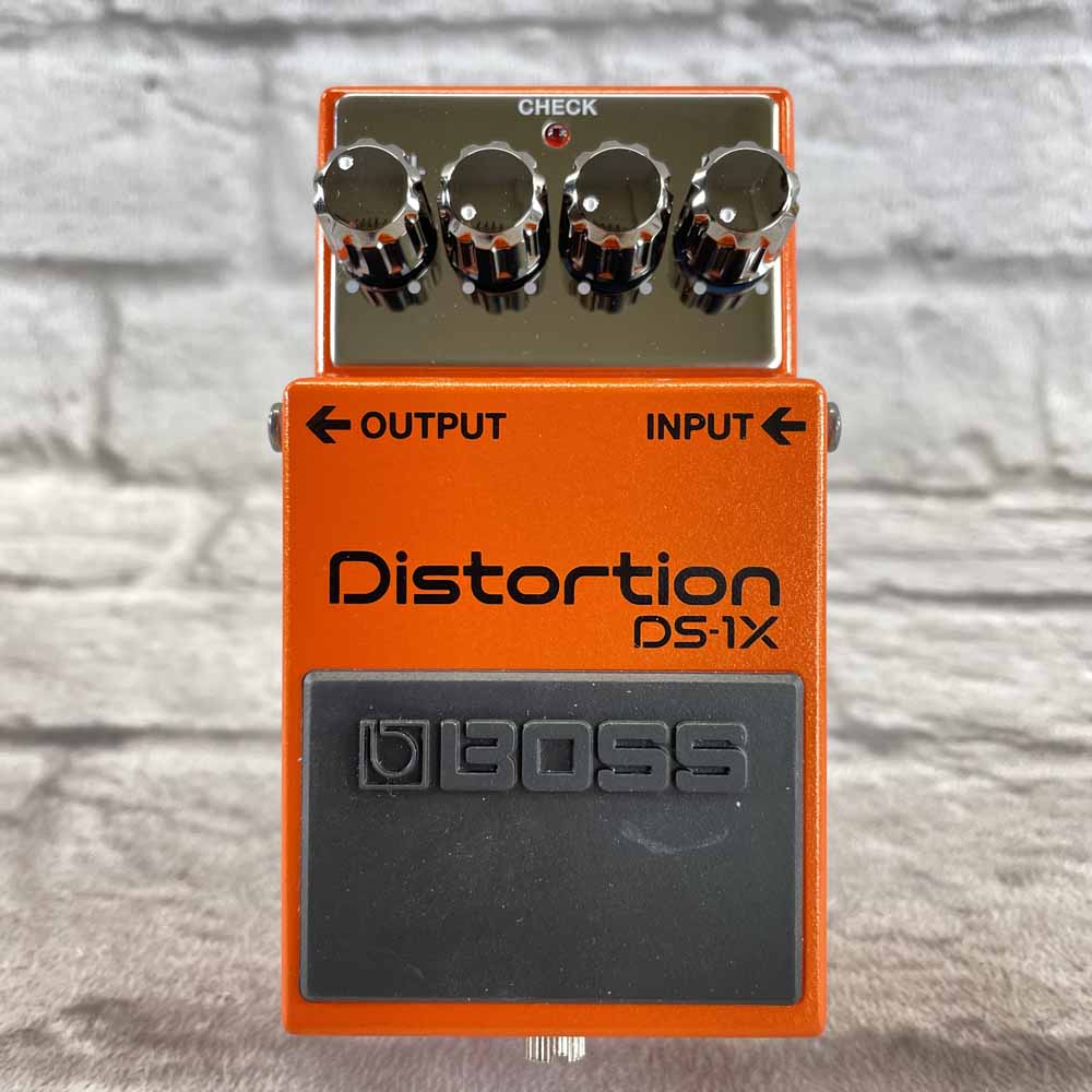 Used:  Boss DS-1X Distortion Pedal