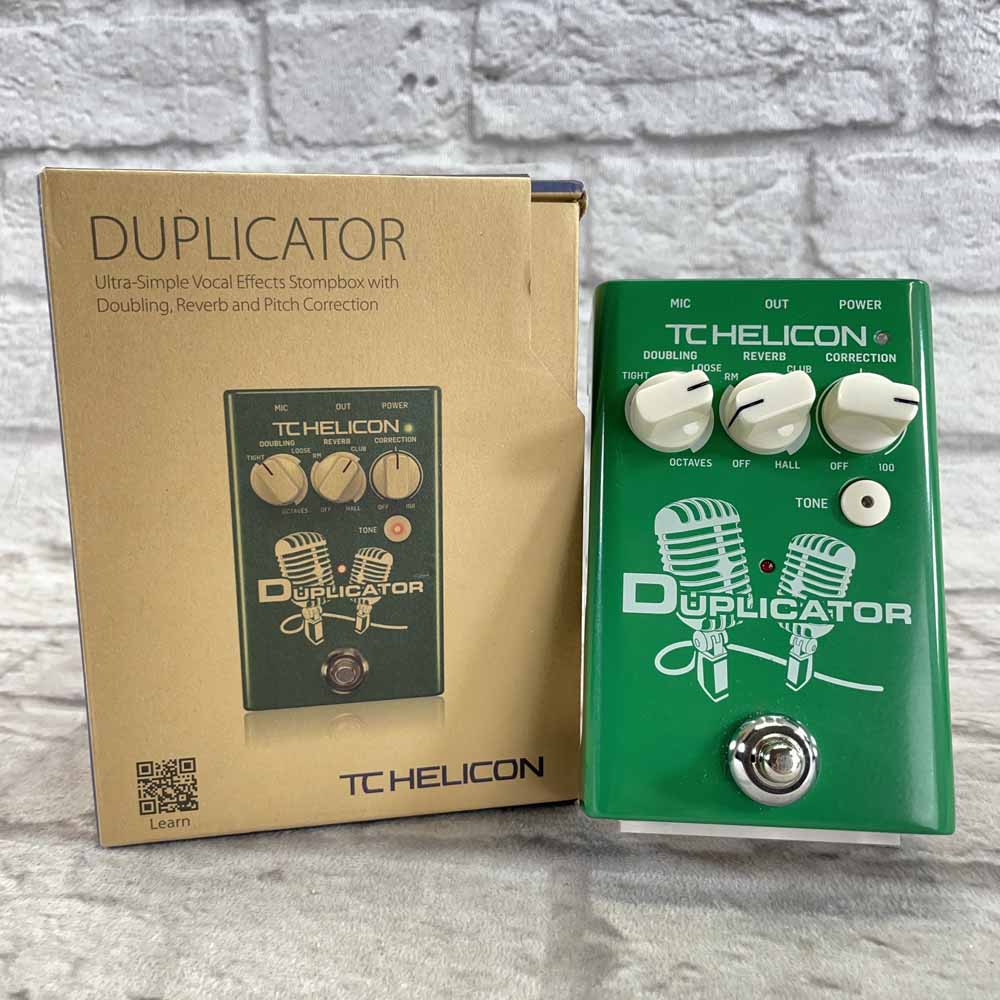 Used:  TC Helicon Duplicator Vocal Effects Pedal