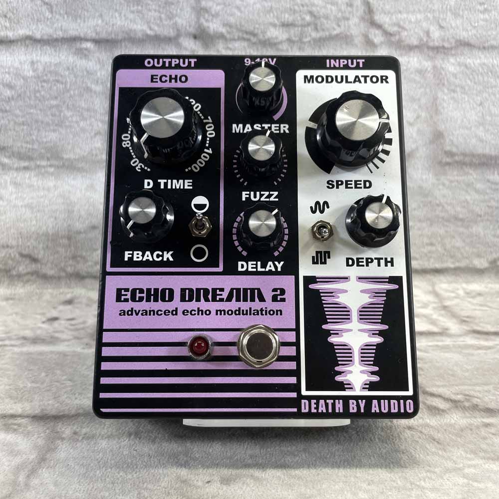 Used:  Death by Audio Echo Dream 2 Delay Pedal