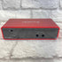 Used:  Focusrite Scarlett 2i2 3rd Gen Audio Interface