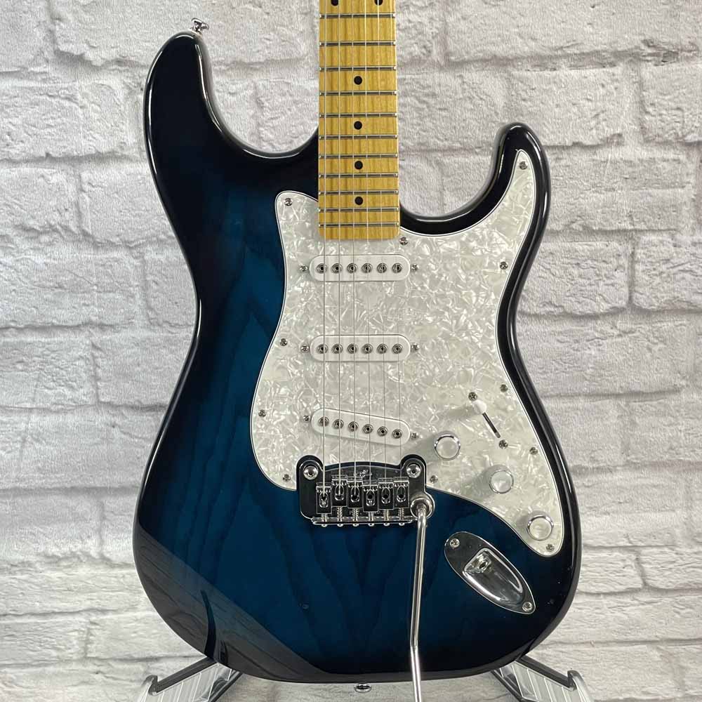 Used:  G&L Guitars S-500 Tribute Series Legacy Electric Guitar - Blue Burst