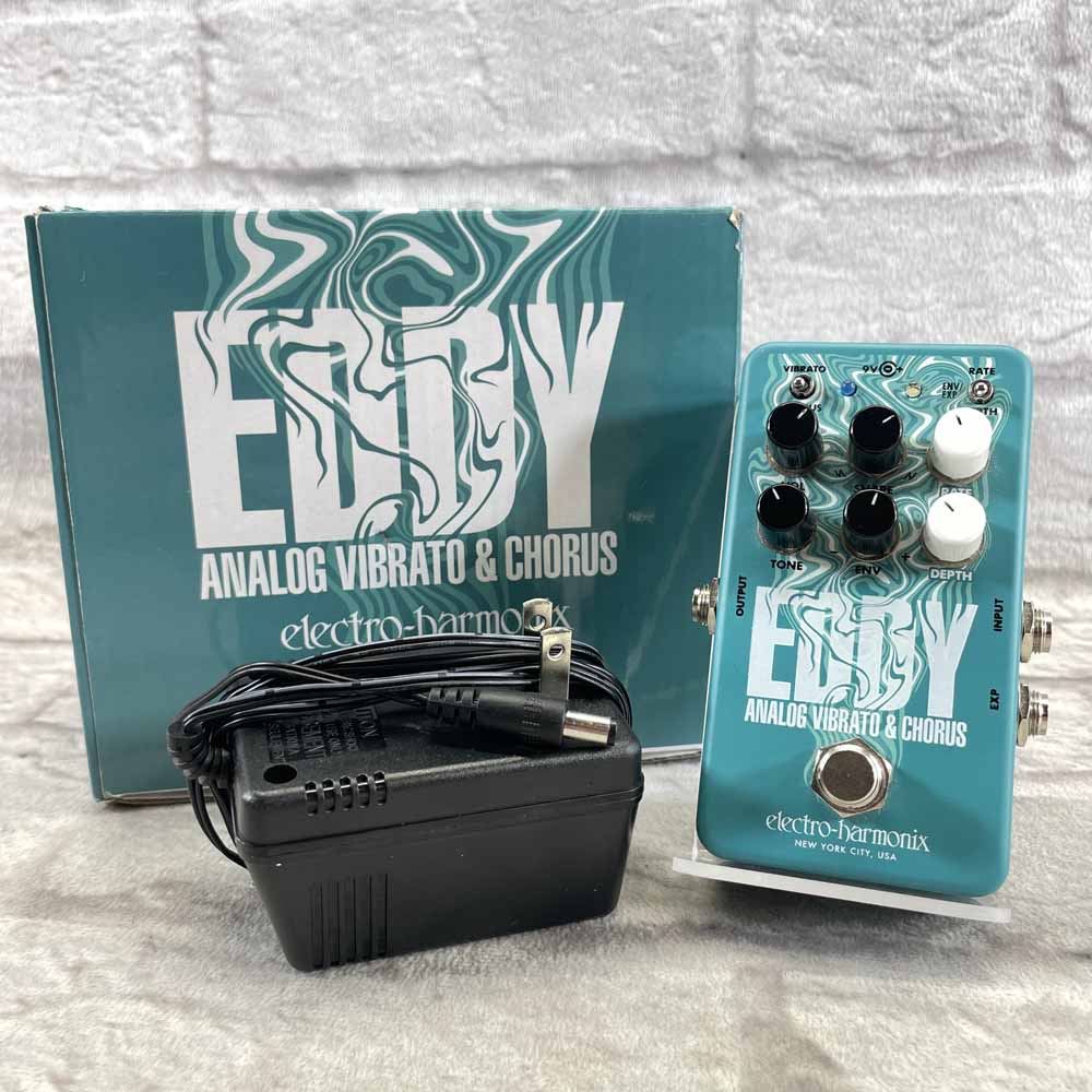 Used: Electro-Harmonix Eddy Analog Vibrato & Chorus Pedal