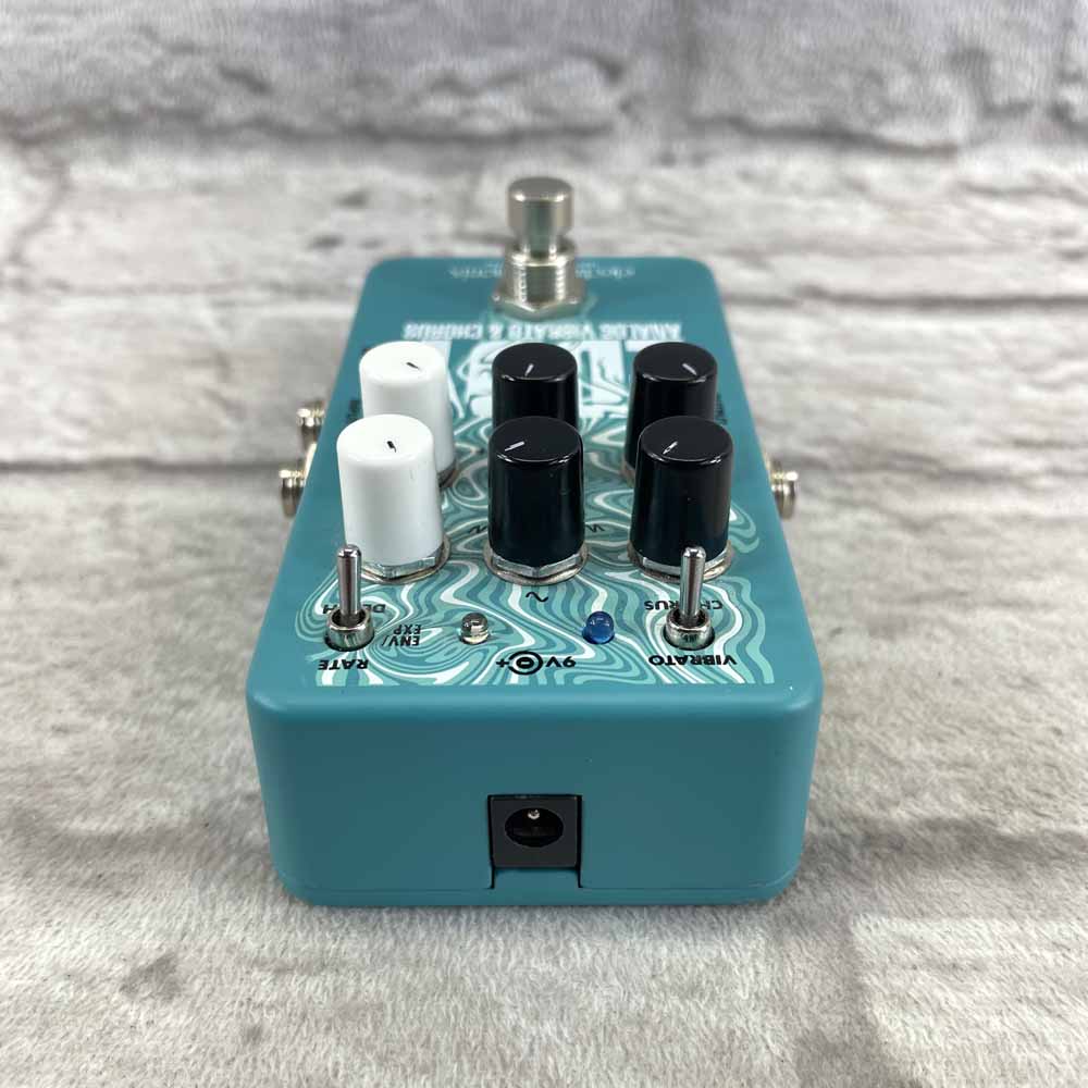 Used:  Electro-Harmonix Eddy Analog Vibrato & Chorus Pedal