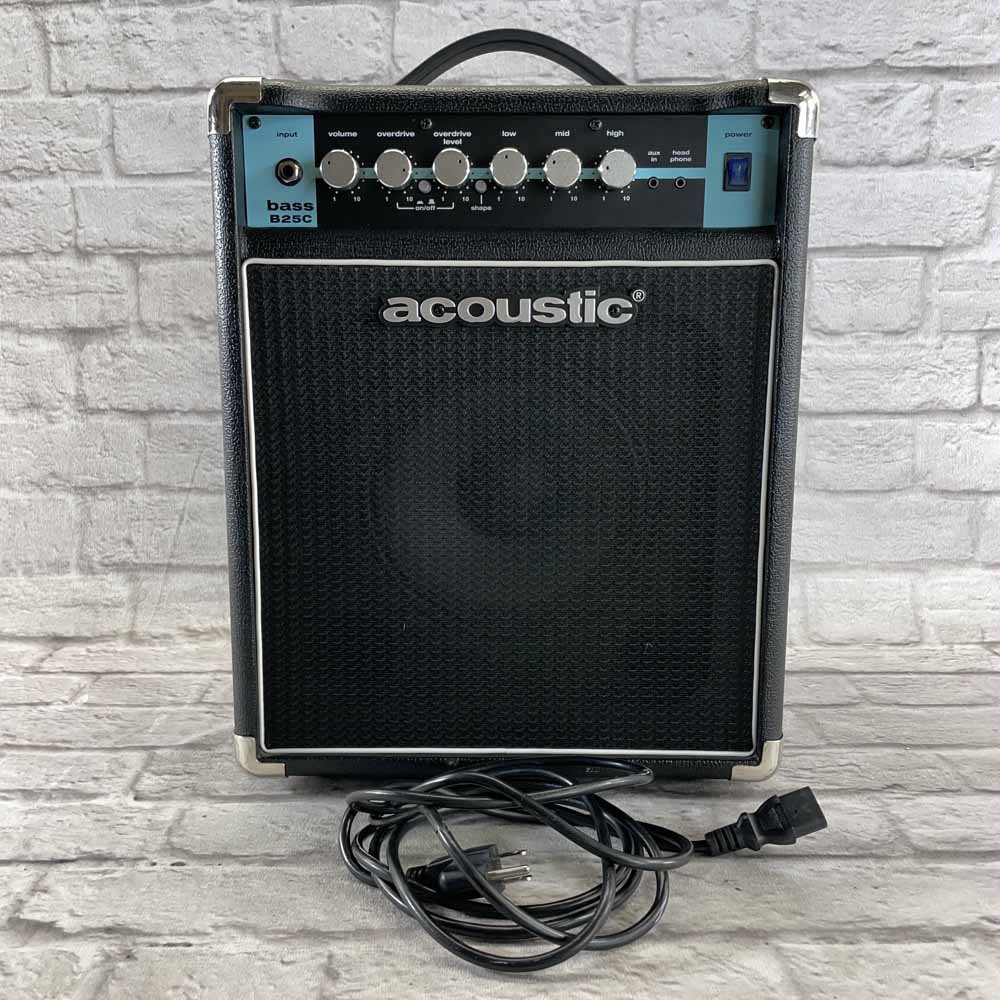 Used:  Acoustic B25C Bass Combo Amp