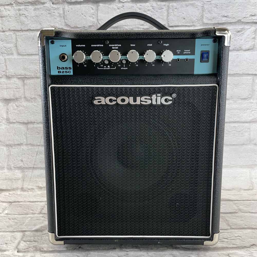 Used:  Acoustic B25C Bass Combo Amp