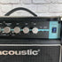 Used:  Acoustic B25C Bass Combo Amp