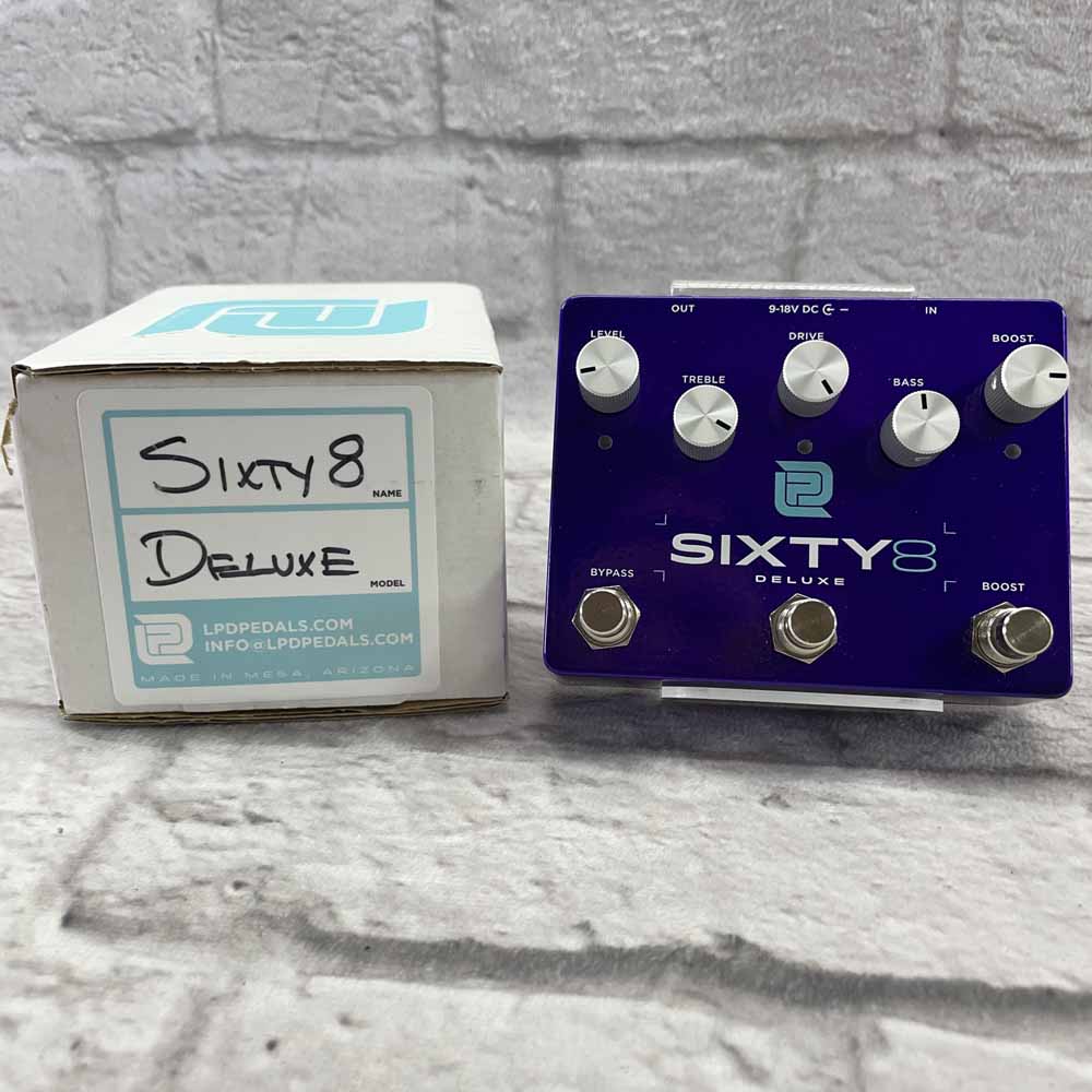 Used:  LPD Sixty8 Deluxe Overdrive Pedal
