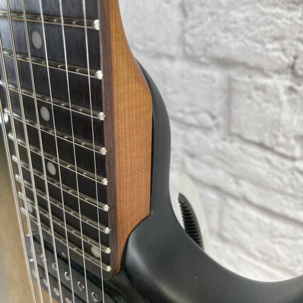 Used:  Sterling by Music Man Jason Richardson Cutlass 7 Electric Guitar - Natural Burl