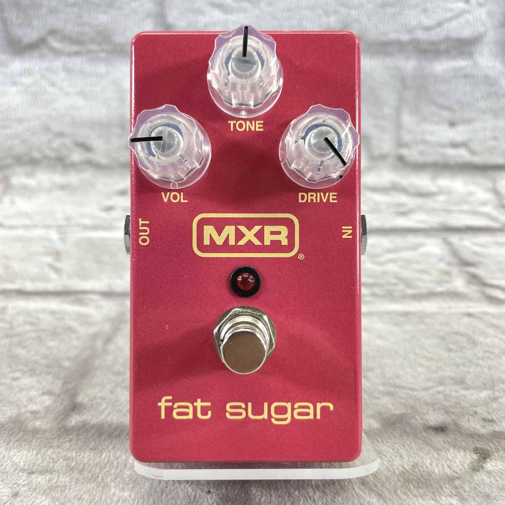 Used:  MXR Fat Sugar Overdrive Pedal
