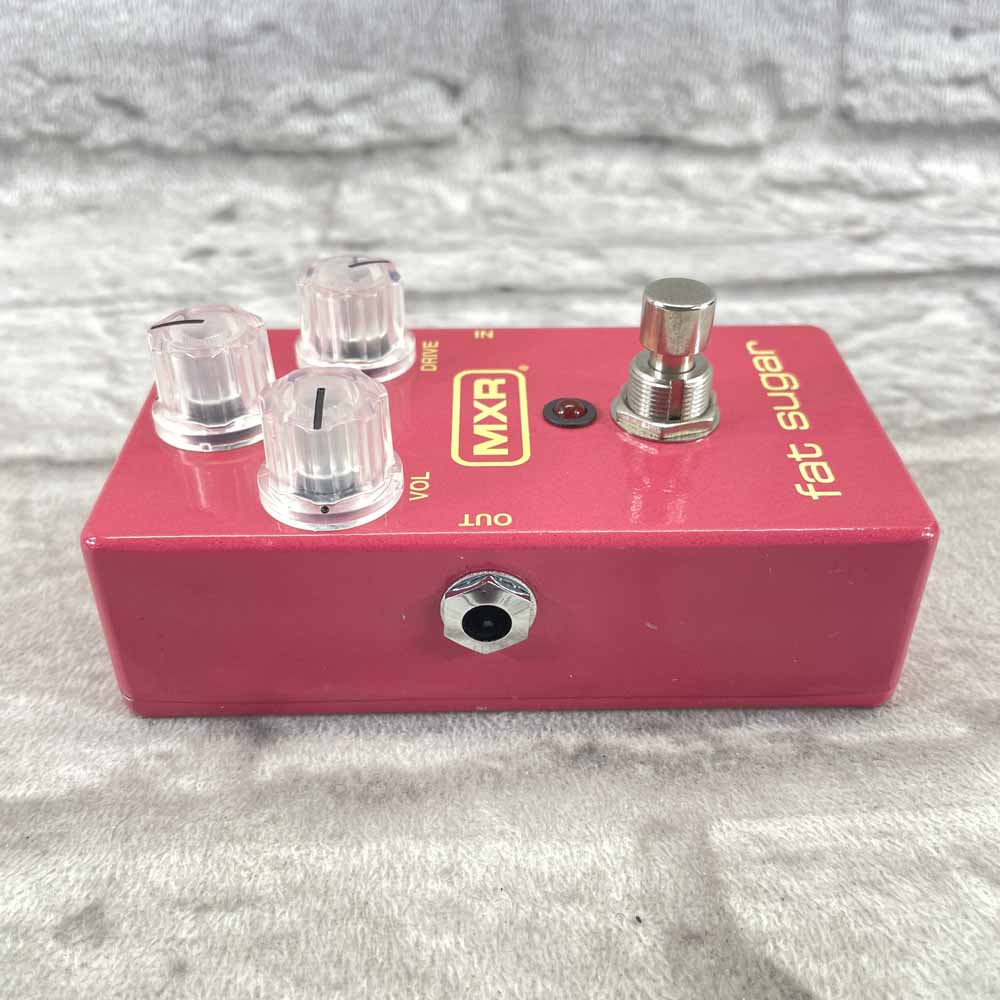Used: MXR Fat Sugar Overdrive Pedal – Flipside Music