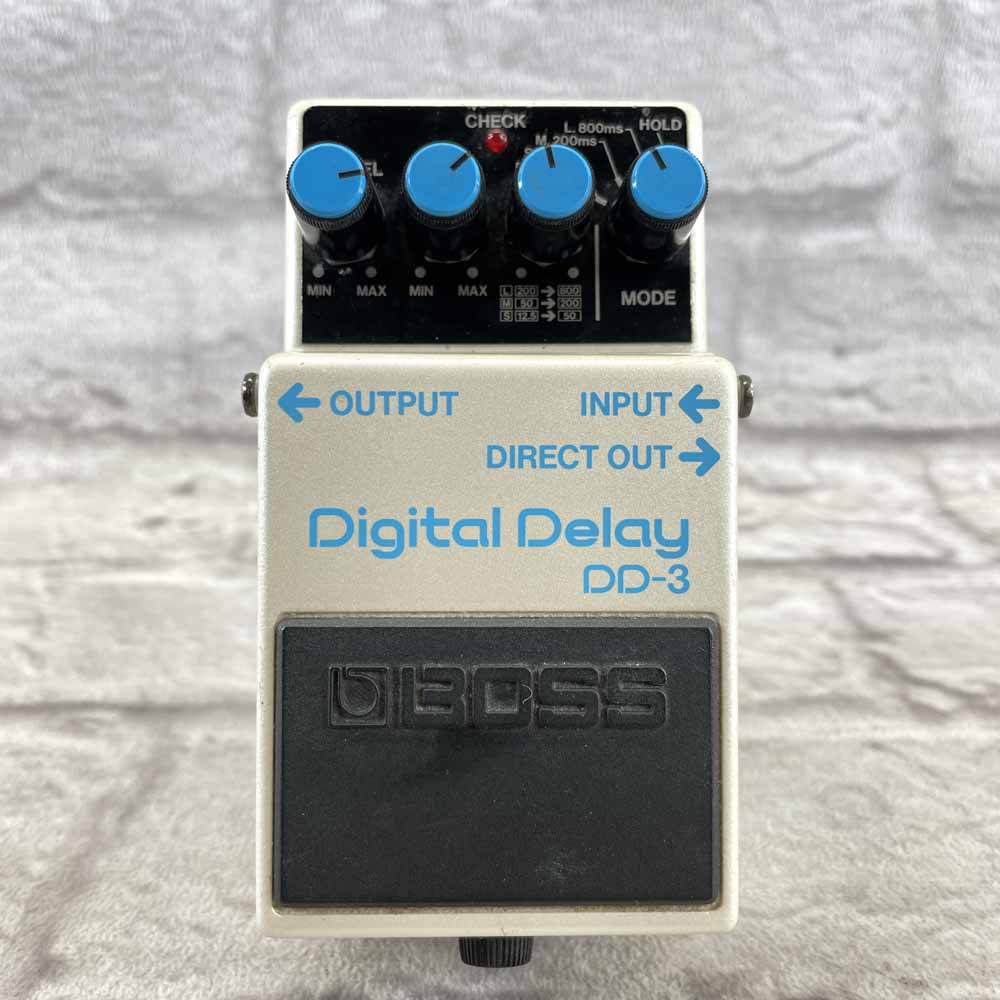 Used:  Boss DD-3 Digital Delay Effects Pedal