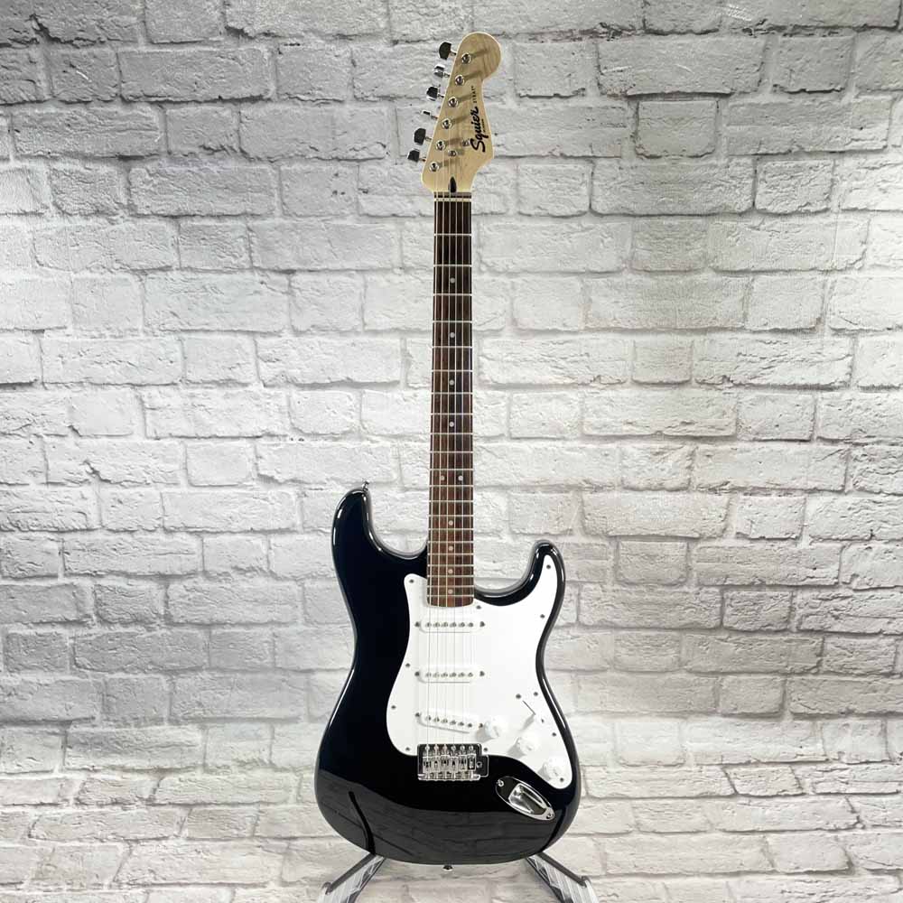 Used:  Squier Strat Electric Guitar - Black