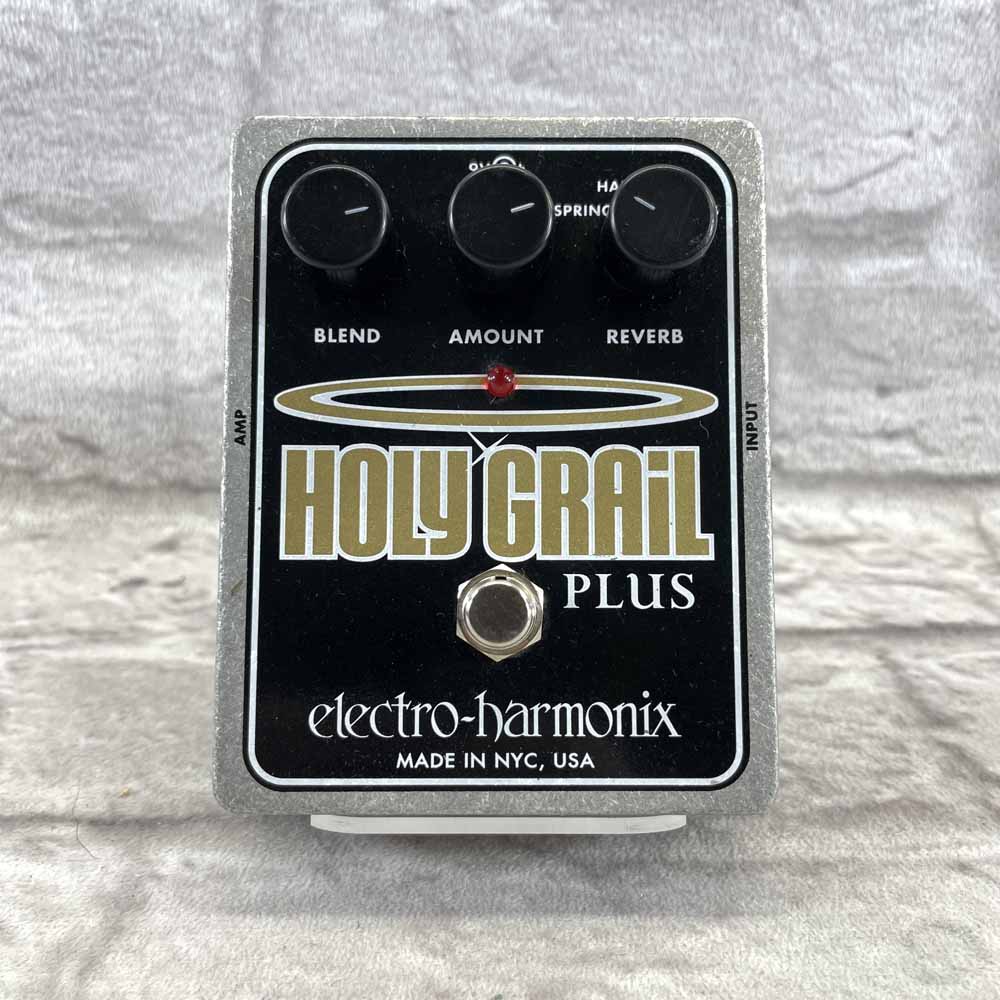 Used:  Electro-Harmonix Holy Grail Plus Reverb Pedal