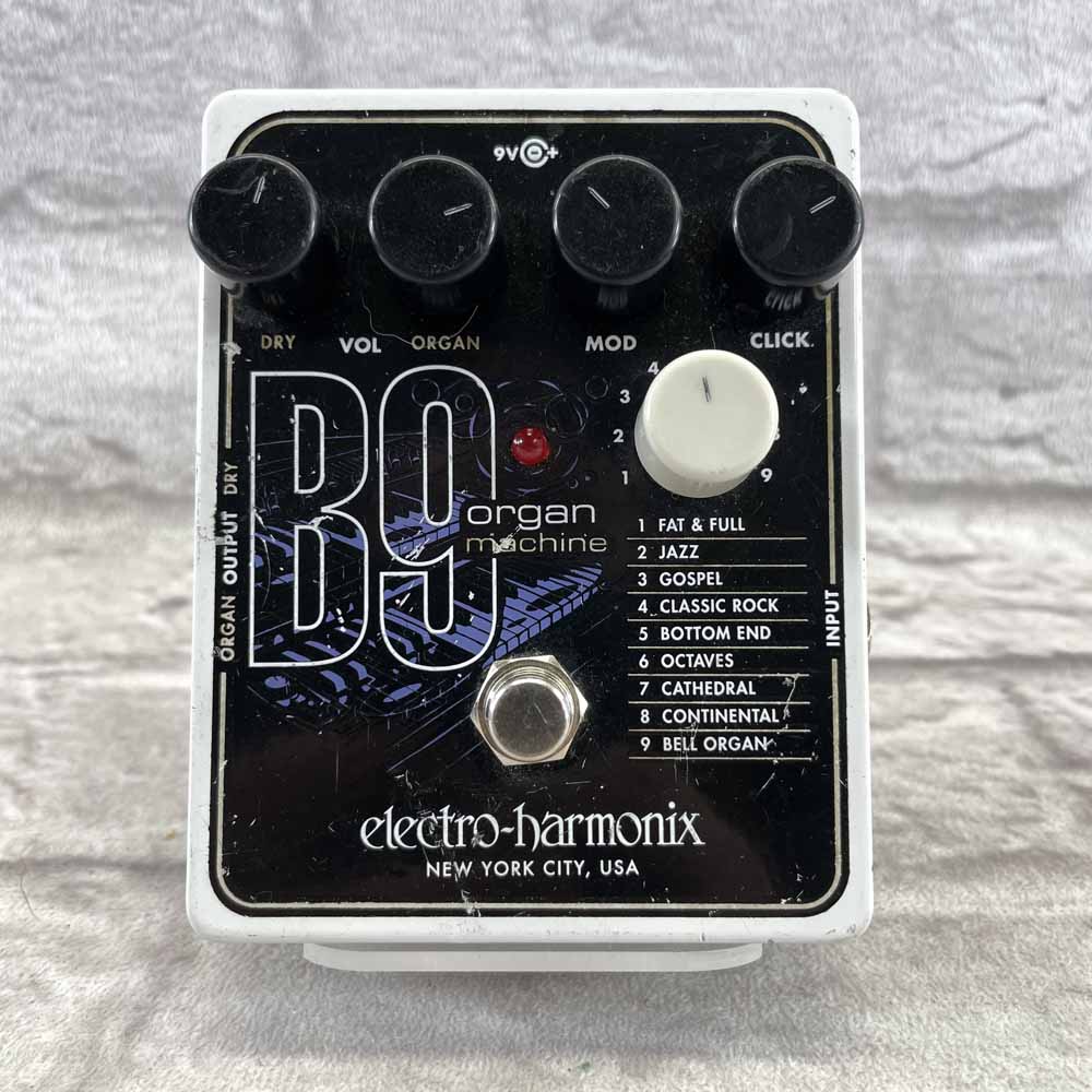 Used:  Electro-Harmonix B9 Organ Machine