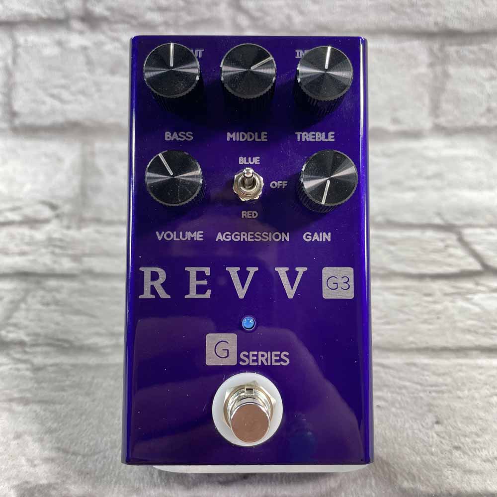 Used:  Revv G3 Overdrive/Distortion Pedal