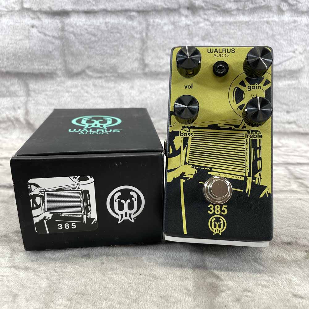 Used:  Walrus Audio 385 Overdrive Pedal - Yellow